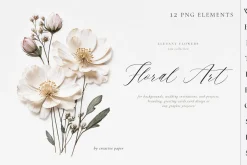 Pressed Flowers (Png) Elements