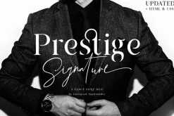 Prestige Signature - Serif & Script