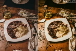 10 PRETTY FOOD Lightroom Presets