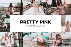 20 Pretty Pink Lightroom Presets