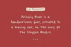 Prickly Pear Desert Handwriting Font