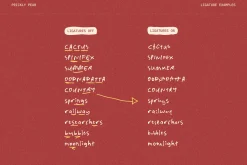 Prickly Pear Desert Handwriting Font