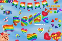 Pride - 3D Elements Collection