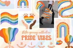 Pride Vibes - pride month set