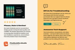 Printed Mess Text & Logo Effects