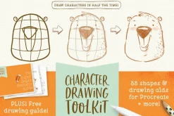 Procreate Character Drawing Toolkit