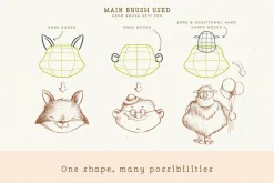 Procreate Character Drawing Toolkit