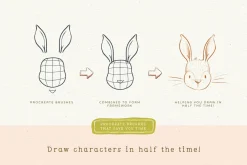 Procreate Character Drawing Toolkit