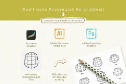 Procreate Character Drawing Toolkit