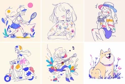 Procreate Childlike Doodle Brushes