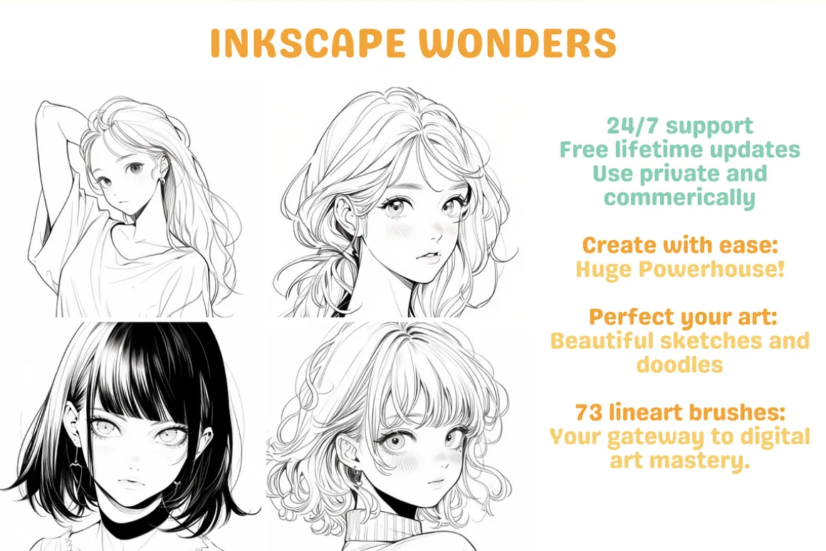 Procreate Easy Manga Lineart