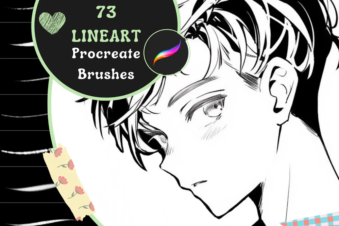 Procreate Easy Manga Lineart