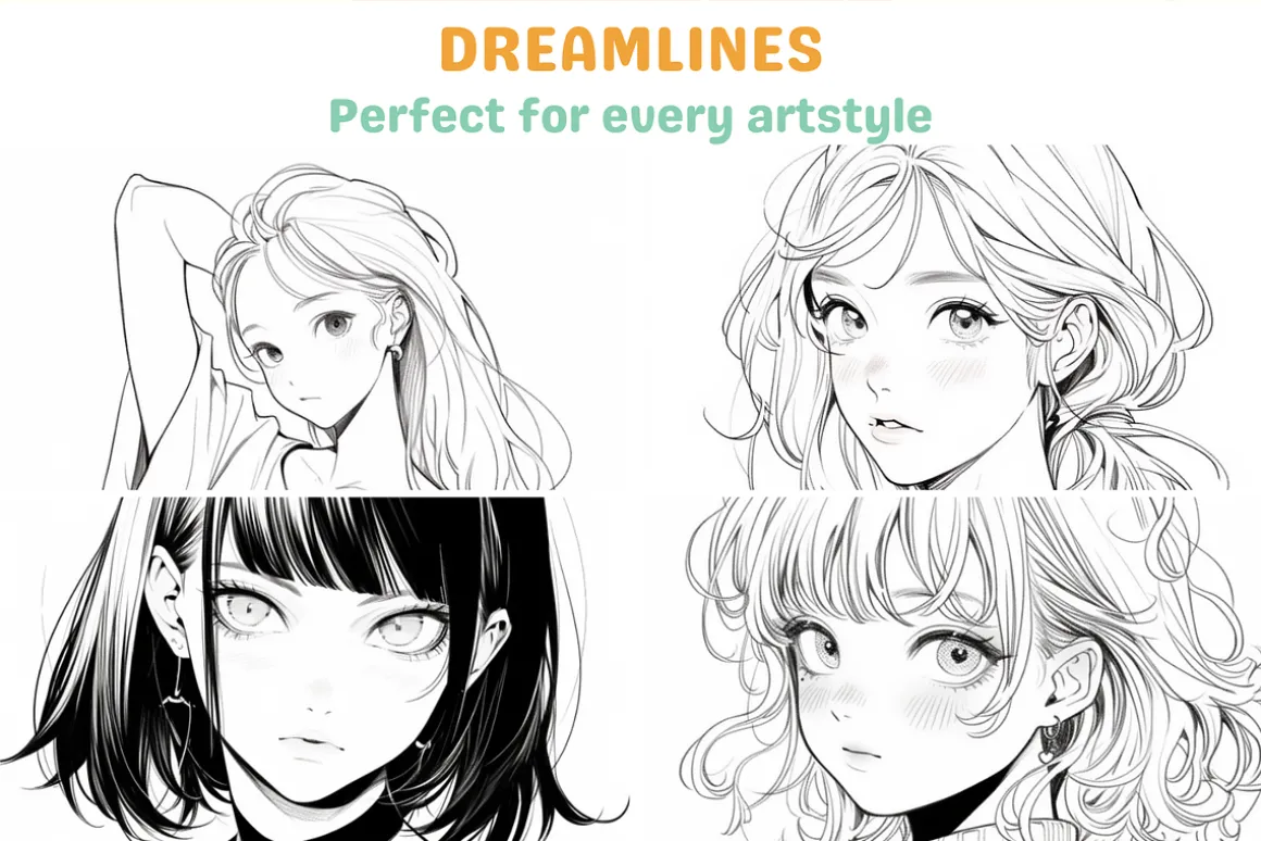 Procreate Easy Manga Lineart