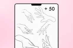 Procreate hands stamps