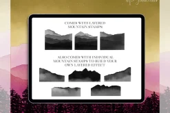 Procreate Landscape Watercolor Set