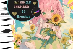 Procreate Sai and Clip Studio Brush