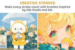Procreate Sai and Clip Studio Brush