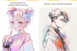 Procreate Sketch and Lineart Brushes
