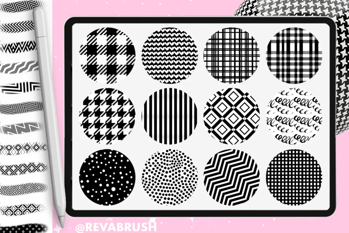 Procreate Abstract Textures brushes