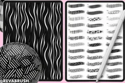 Procreate Abstract Textures brushes