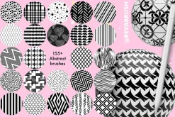 Procreate Abstract Textures brushes