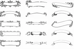 Procreate Banners and Ribbons