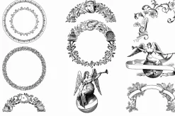 Procreate Banners and Ribbons