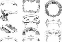 Procreate Banners and Ribbons