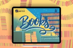 20+ Procreate book shelf brushes