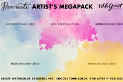 Procreate Brush Bundle Artistic