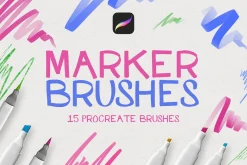 368 Procreate Brushes Bundle