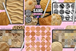 Procreate BUNDLE Texture brushes