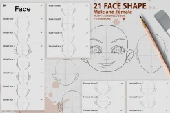 PROCREATE CARTOON PORTRAIT TOOLKIT