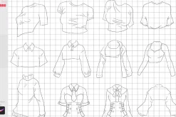 Procreate Clothes Anime Cloth Stamps