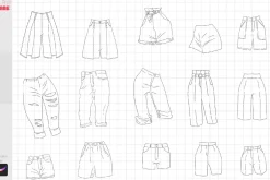 Procreate Clothes Anime Cloth Stamps