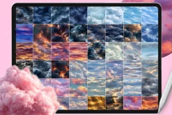 Procreate Cloud Sky texture brushes