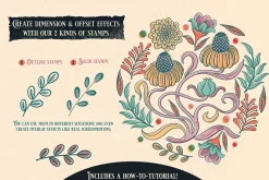 Procreate Design Brush Stamp Kit 2