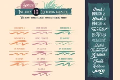 Procreate Design Brush Stamp Kit 2