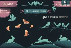 Procreate Design Brush Stamp Kit 2