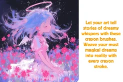 Procreate Dreamy Crayon Collection