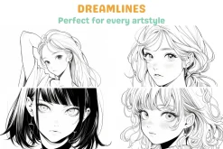Procreate Easy Manga Lineart