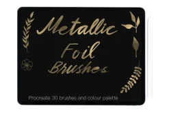 Procreate foil brushes