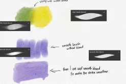 Procreate Gouache Brush Set