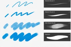 Procreate Gouache Brush Set
