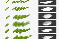 Procreate Gouache Brush Set
