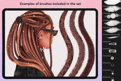 Procreate Hair Dreadlocks Brushes