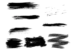 ProCreate Ink & Paint Stroke Stamps