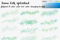 Procreate Japanese ink brush&stamps