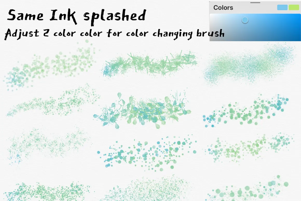 Procreate Japanese ink brush&stamps