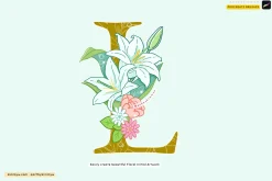 Procreate Kawaii Flowers Bundle